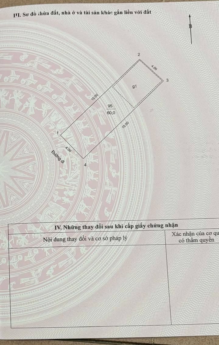 Nhà Phố Trần Thái Tông, Cầu Giấy 60m² - 3 Tầng, 4 Ngủ, Sổ Đỏ Vuông A4