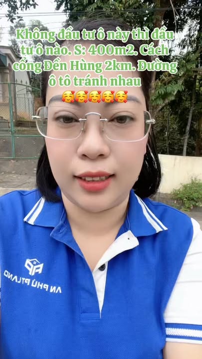 Đất nền Việt Trì 400m² đường ô tô - Cách Đền Hùng 2km