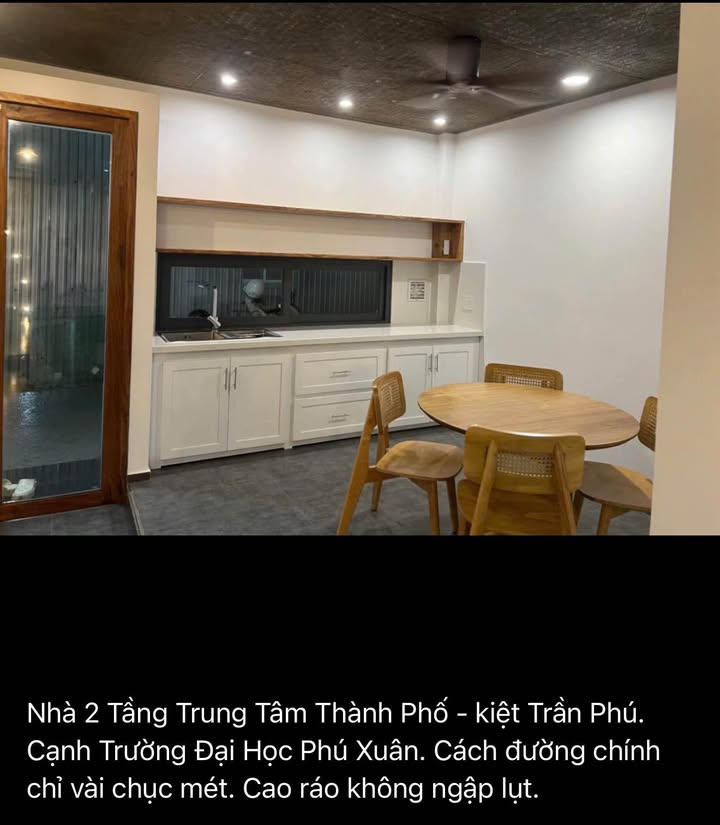 Nhà 2 Tầng Kiệt Trần Phú, Huế - 60m² Nở Hậu, Gần ĐH Phú Xuân