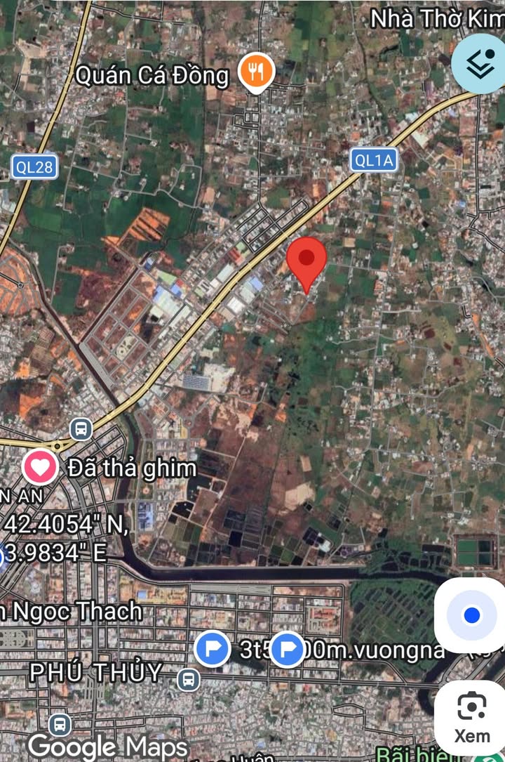 Đất nền Phan Thiết 110m² giá 950 triệu - Sổ đỏ chính chủ