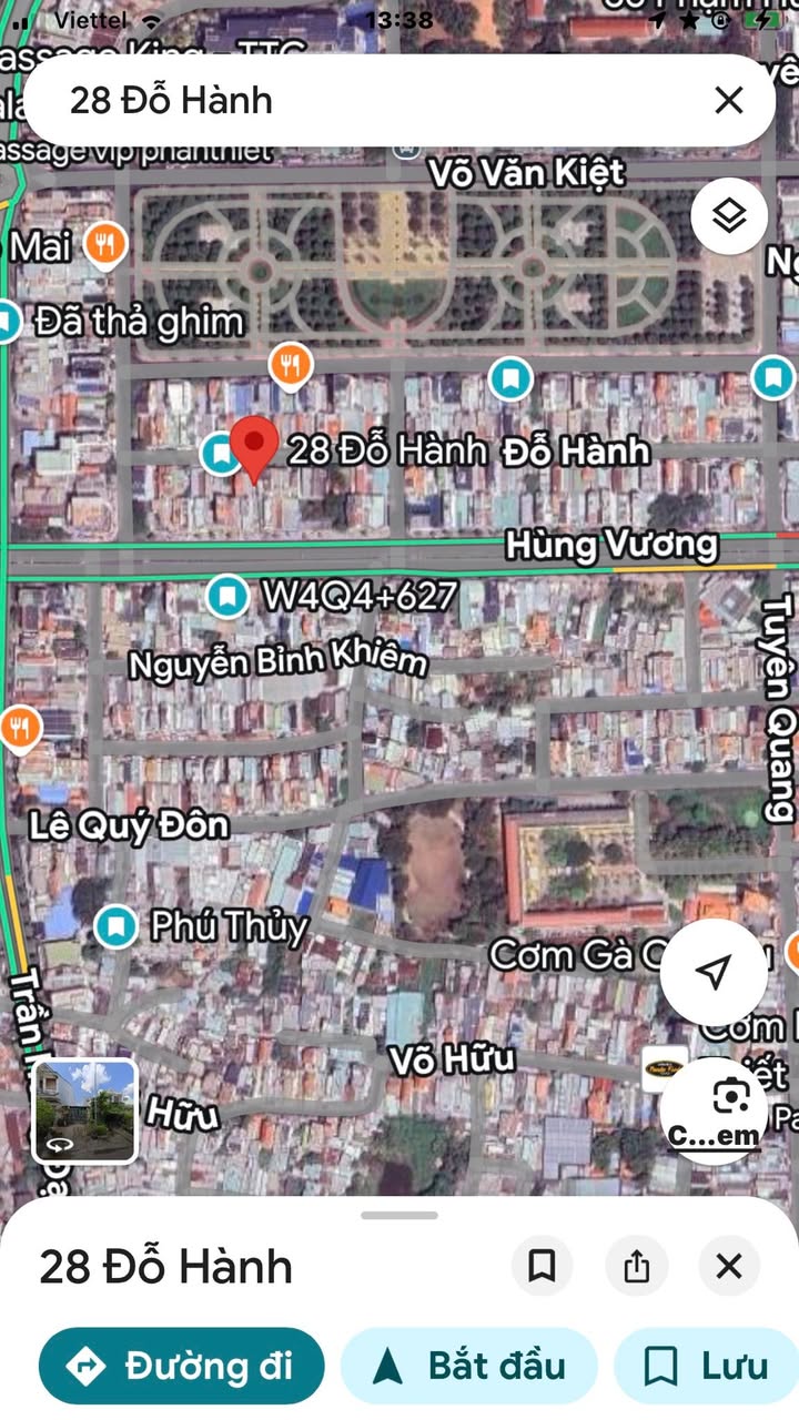 Bán Đất Vàng 100m² MT Hùng Vương, Phan Thiết - Kinh doanh/Định cư