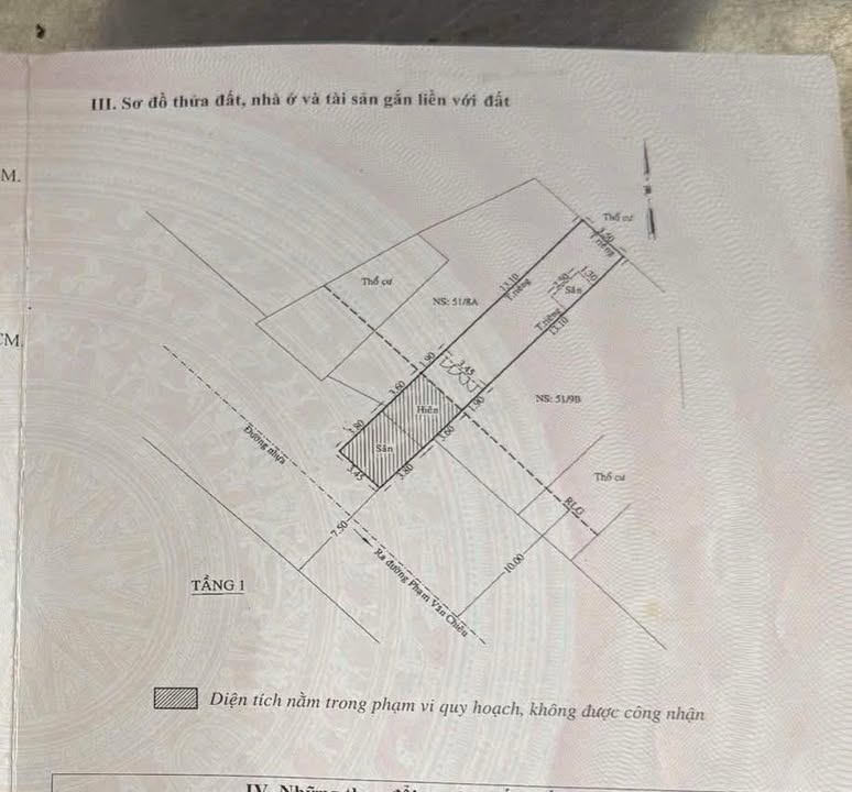 Nhà Mặt Tiền Đường Số 51 Gò Vấp - 6.8 Tỷ, DT 70m², Kinh Doanh Đắc Lợi