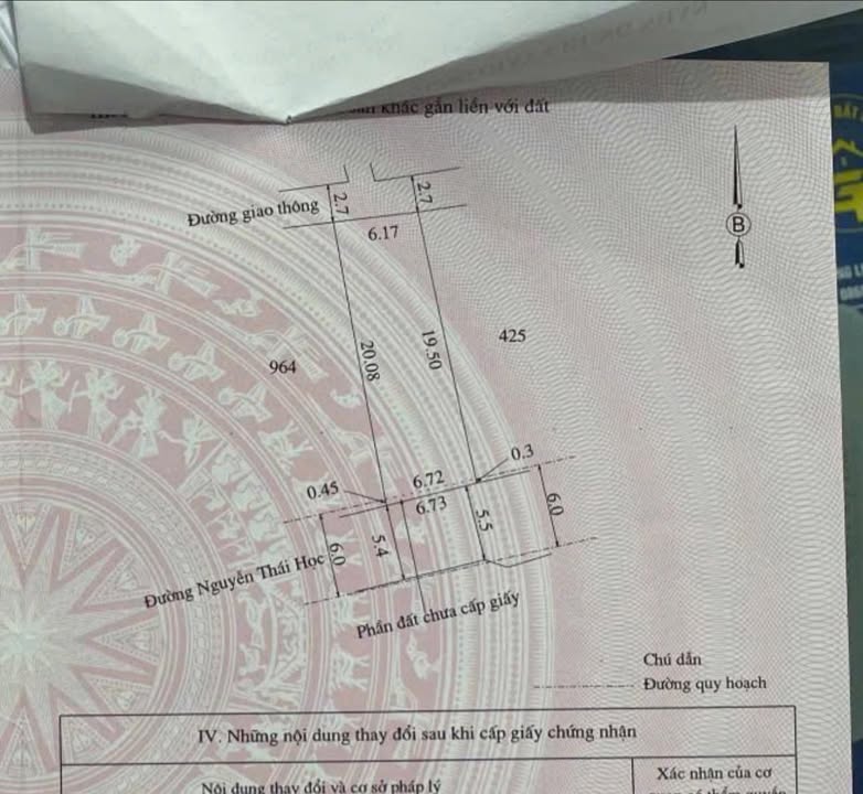 Đất Nền Mặt Tiền Nguyễn Thái Học, P1 Đông Hà - 120m² - 1.4 Tỷ