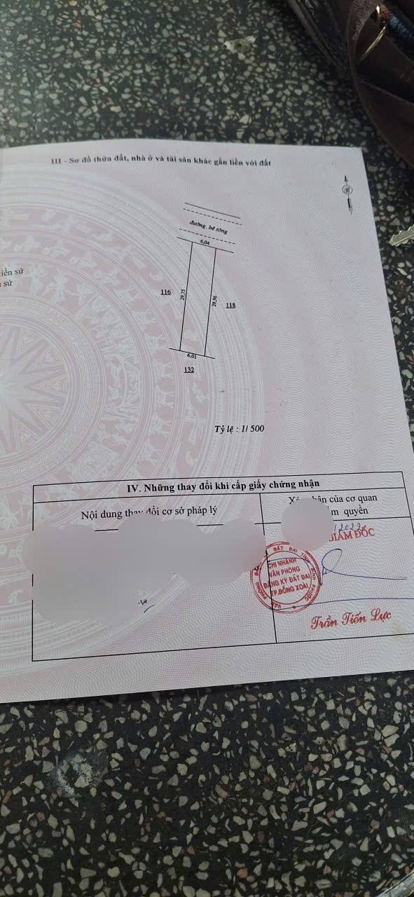 Đất nền Tân Xuân Đồng Xoài 180m² 830 triệu - Sổ đỏ chính chủ!