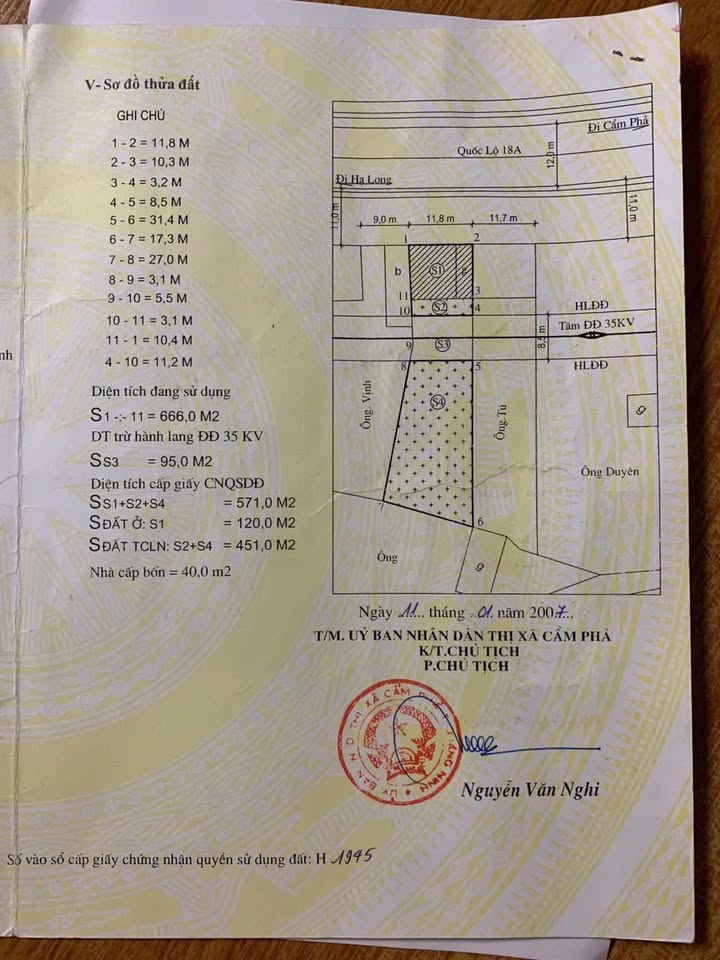 Đất Mặt Tiền Quốc Lộ KM13 Quang Hanh - 1150m² Sổ Đỏ Chính Chủ Giá Tốt