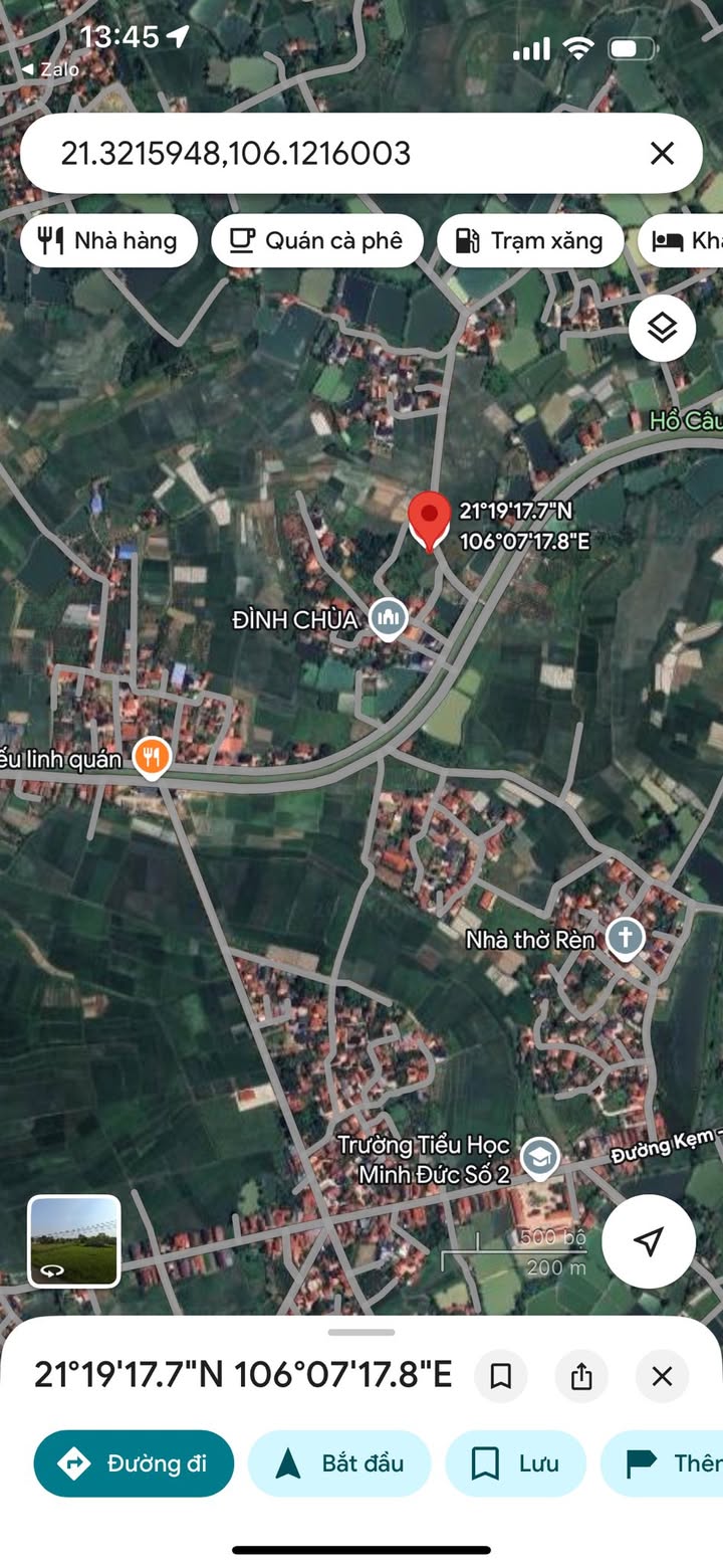 Đất nền Việt Yên, Bắc Giang 96m² - Sổ đỏ sẵn, ô tô vào tận nơi