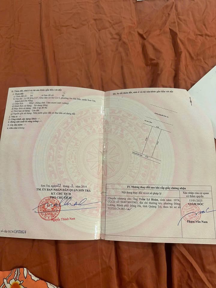 Đất nền Sơn Trà 160m² - Sổ đỏ chính chủ, cách biển 500m!