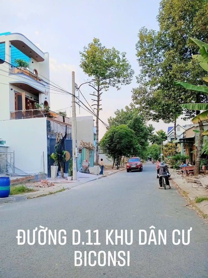 Đất nền KDC Biconsi Dĩ An 100m² - Xây dựng tự do, sổ đỏ sẵn!