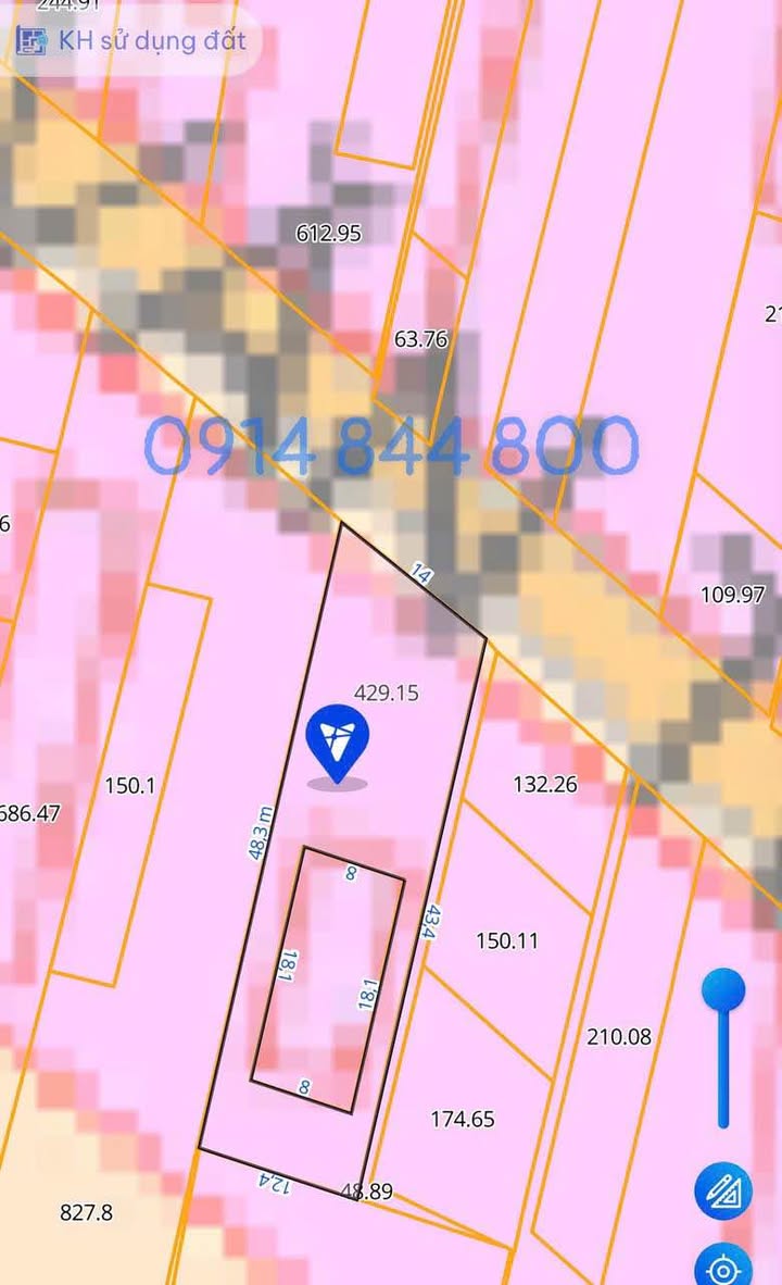 Đất nền 428m² Nguyễn Văn Trường Cần Thơ - Sổ hồng, xây trọ cực tốt