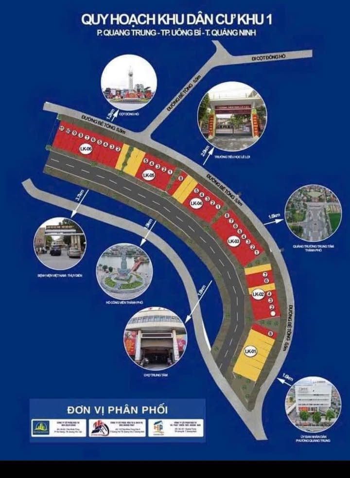 Đất nền Phường Quang Trung, Uông Bí 100m² - Tiềm năng tăng giá vượt trội!