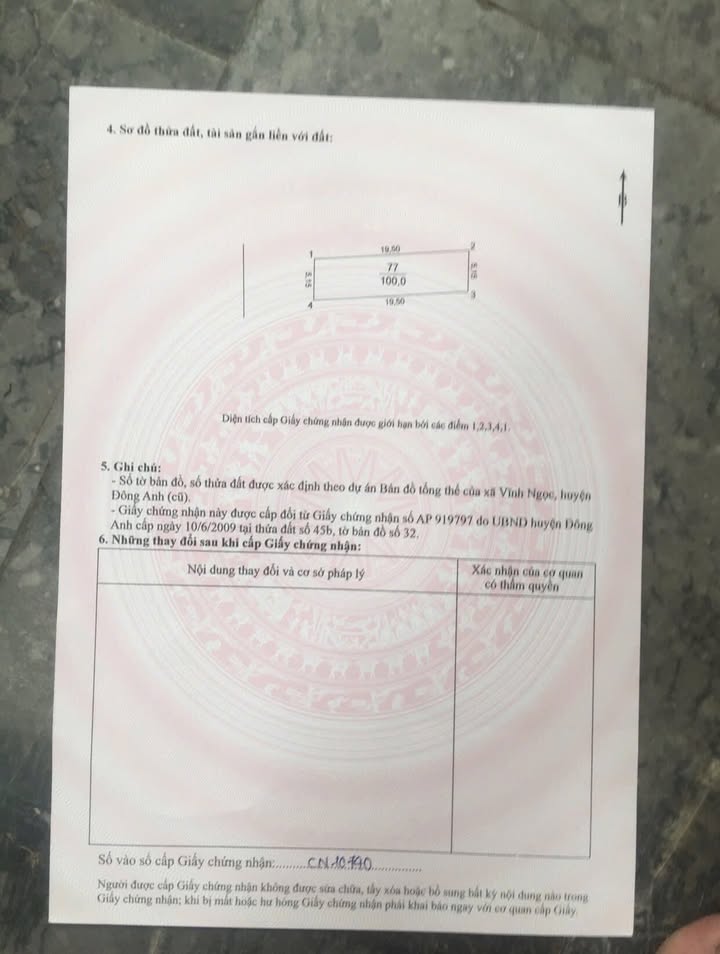 Bán Đất Ngọc Chi, Đông Anh 100m² Mặt Tiền 5.15m - Kinh Doanh Sầm Uất