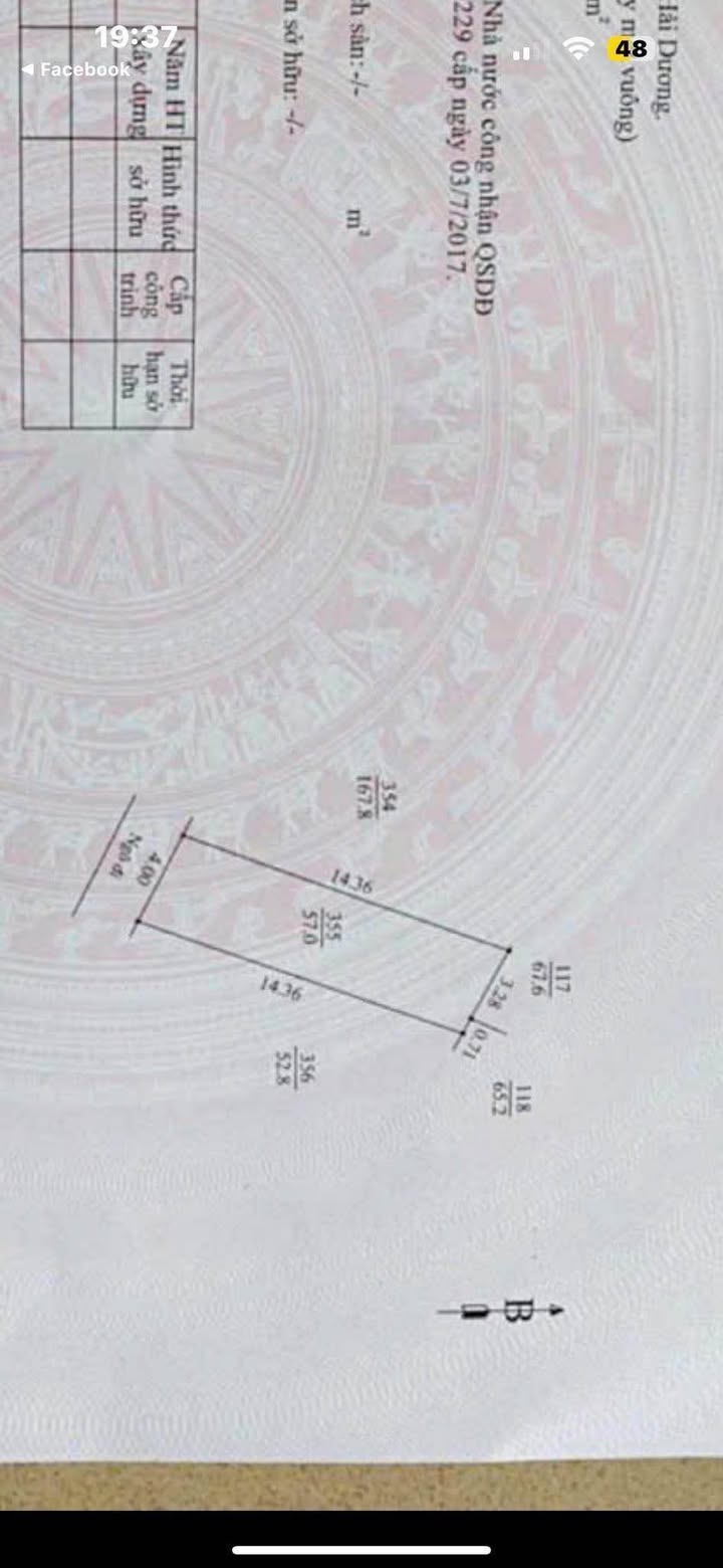 Đất nền Hải Dương Phan Đình Phùng 57m² 1.068 tỷ - Sổ đỏ