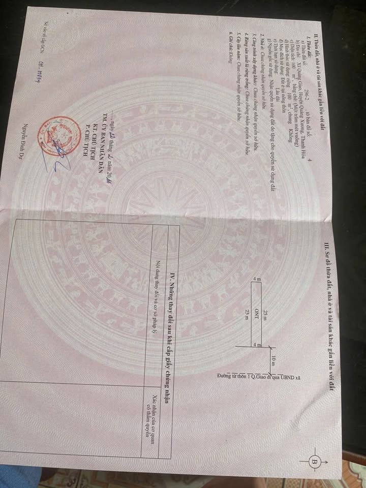 Đất nền Sầm Sơn 720m² giá 1.6 tỷ - Đường to ô tô