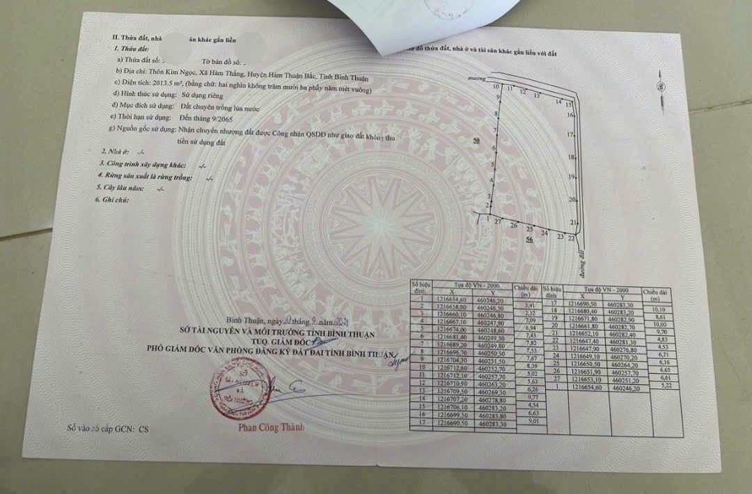 Đất Vườn Hàm Thuận Bắc 3400m² - Nghỉ dưỡng lý tưởng!