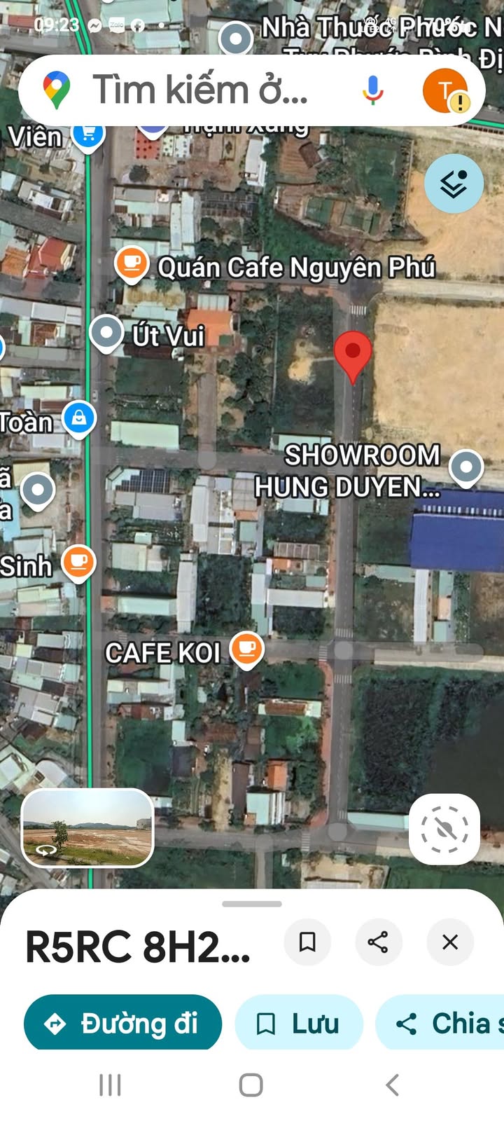 Đất Nền Sổ Đỏ 141m² Phước Nghĩa, Bình Định - Hướng Đông, Giá 1.2 Tỷ