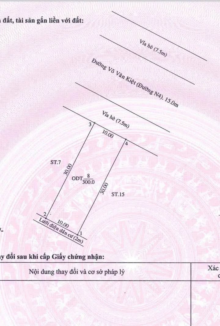 Đất nền Võ Văn Kiệt Phú Tân 300m² 12,6 tỷ - Sổ đỏ