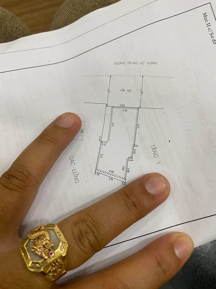 Nhà Mặt Tiền Trưng Nữ Vương, Đà Nẵng - 65m², 2 Tầng, Giá Hơn 9 Tỷ