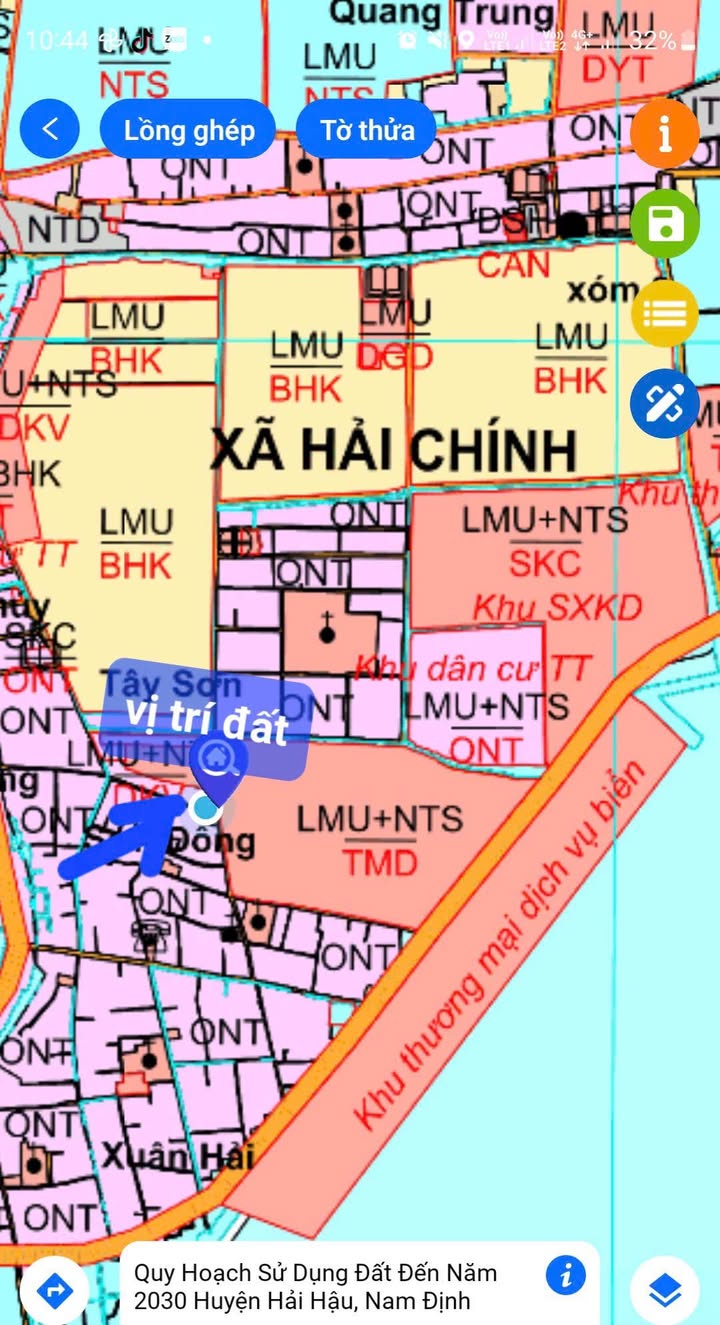 Đất nền Hải Chính, Hải Hậu 308m² - Đất thổ cư 100%!