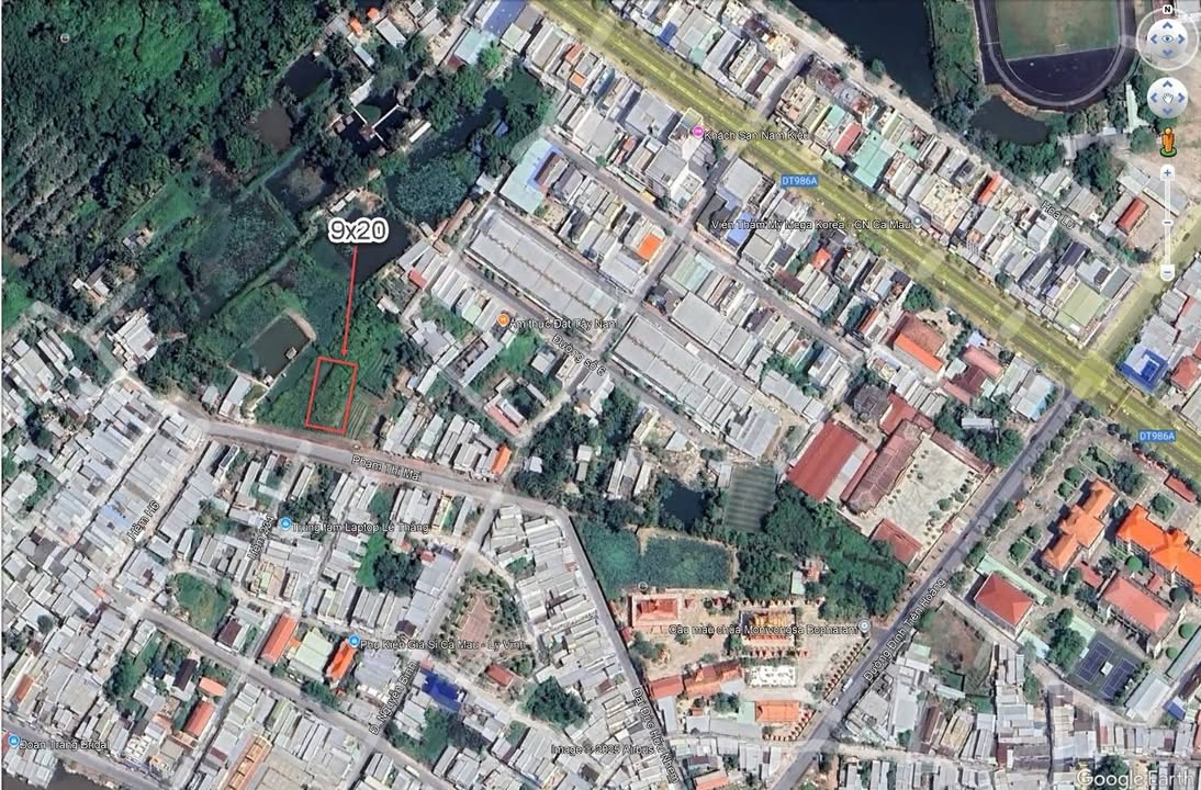 Đất Nền TP Cà Mau 180m² - Tiềm năng tăng giá vượt trội!