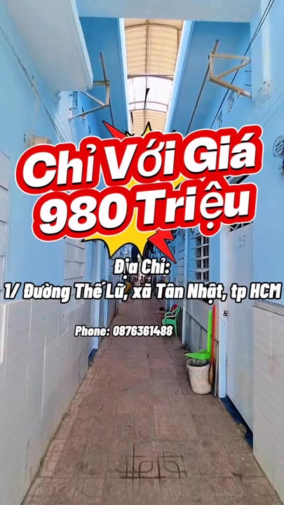 Dãy trọ Bình Chánh Tân Kiên 300m² 935tr - Chính chủ