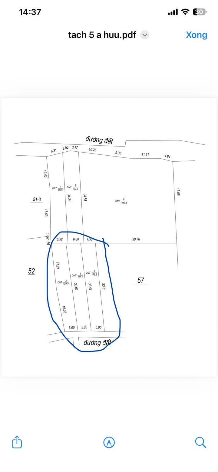 Đất Nền Ninh An, Ninh Hòa 300m² Sổ Đỏ Full Thổ - Giá Tốt 2.6 Triệu/m²