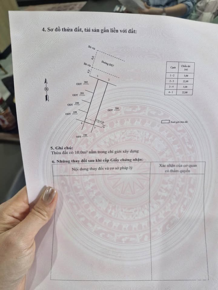 Đất Nền Sổ Hồng 110m² - Khu Dân Cư Nhơn Bình, Quy Nhơn - Giá 3.1 Tỷ