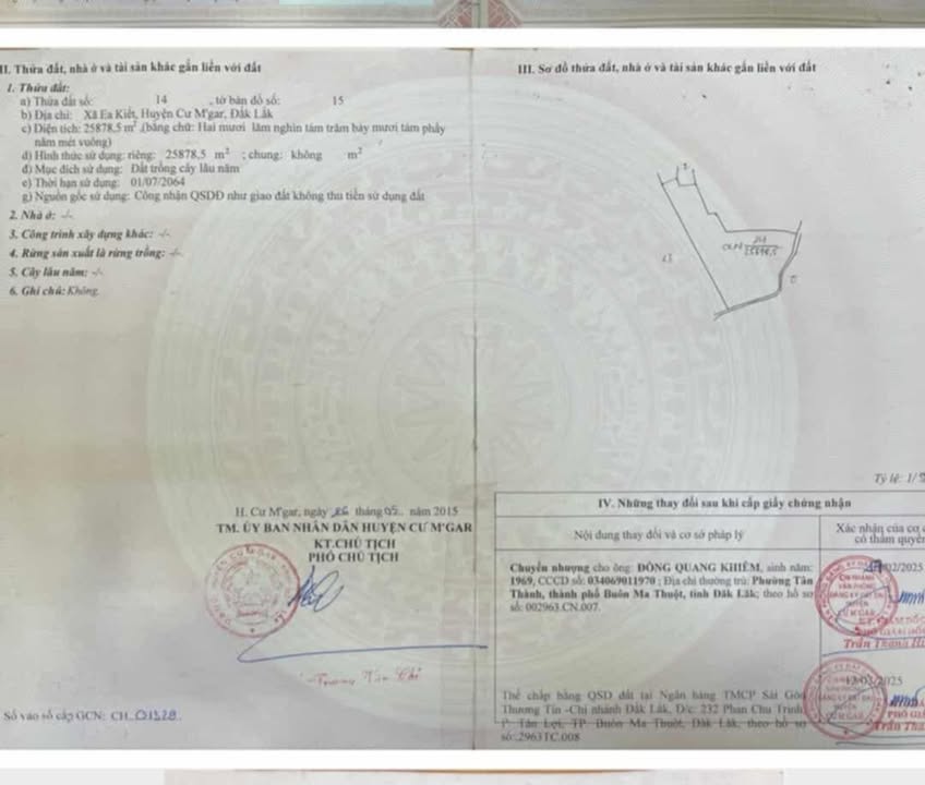 Bán Đất Farm Ea Kiết, Cư M'gar - 25.878m² Vườn Trái Cây & Cà Phê