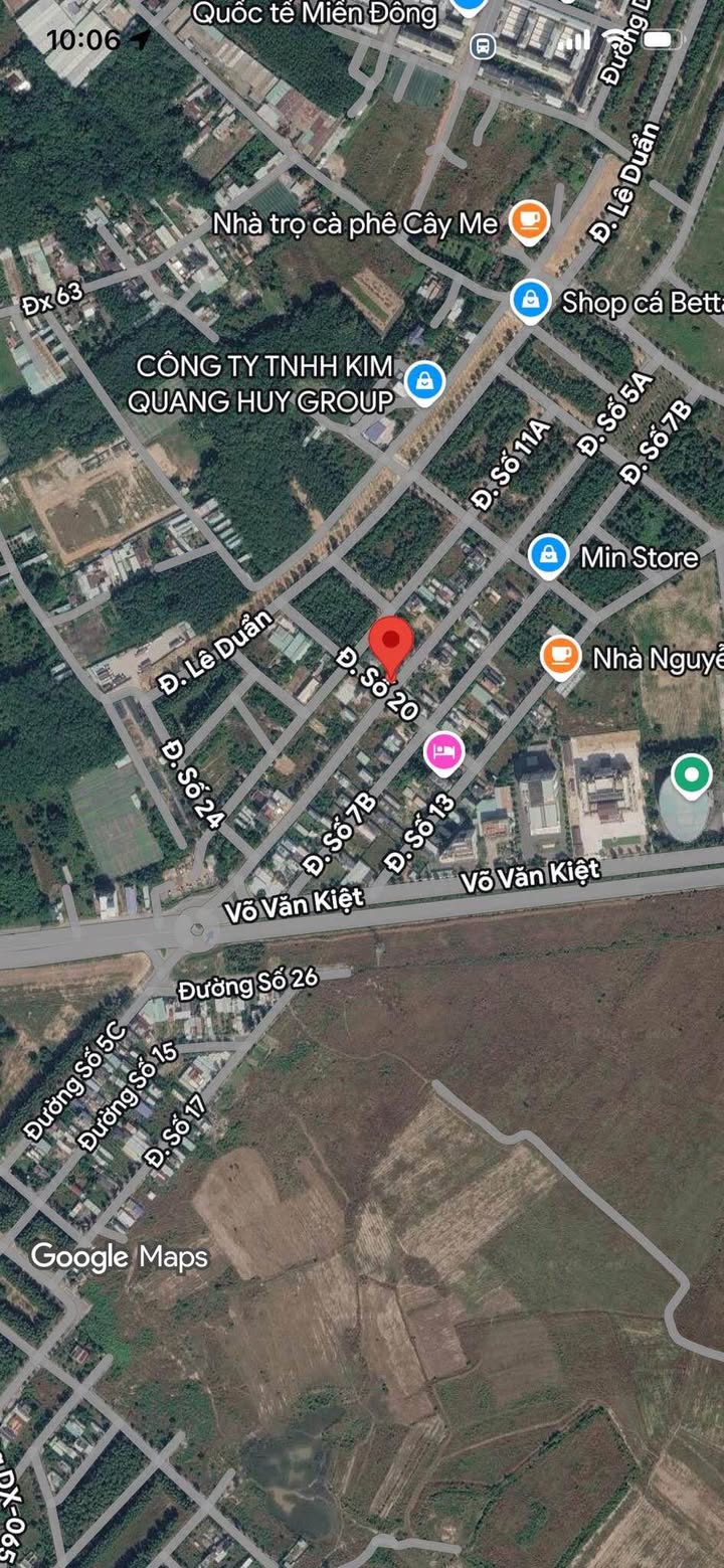 Đất nền Định Hòa, Thủ Dầu Một 142m² - Tiềm năng tăng giá vượt trội!