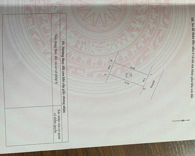 Đất nền Phú Kim Thạch Thất 75m² 3 tỷ - Xây dựng tự do