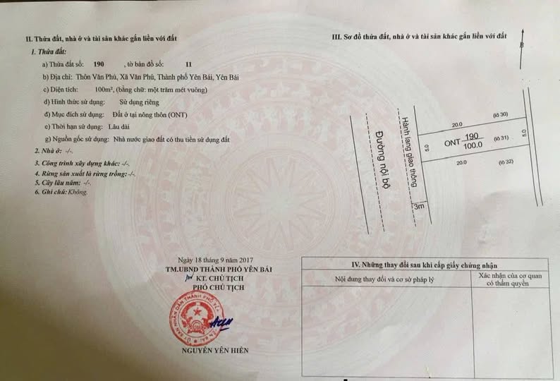 Đất nền Lào Cai 100m² giá 1.4 tỷ - Sổ đỏ chính chủ