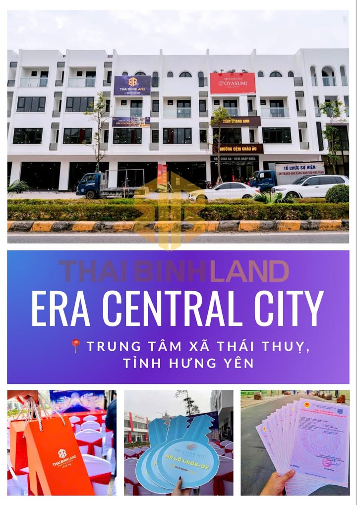 Đất nền ERA Central City Diêm Điền 90m² - Kinh doanh/Đầu tư