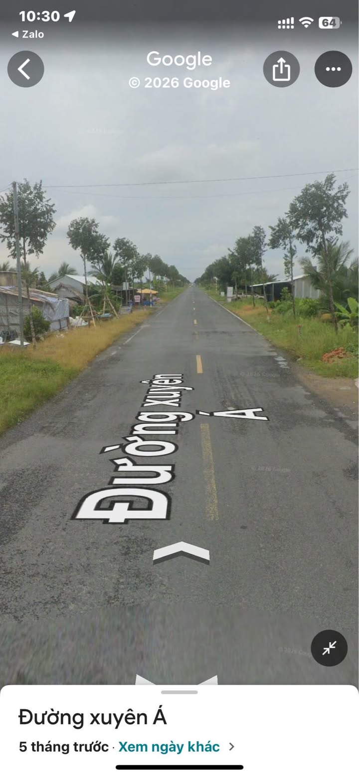 Đất Mặt Tiền Xuyên Á Rạch Giá 1848m² - Giá 2.5 Tỷ Thương Lượng