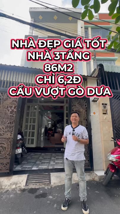 Nhà 3 Tầng Ngô Chí Quốc Thủ Đức 86m² - Giá Tốt Chỉ 6.1 Tỷ