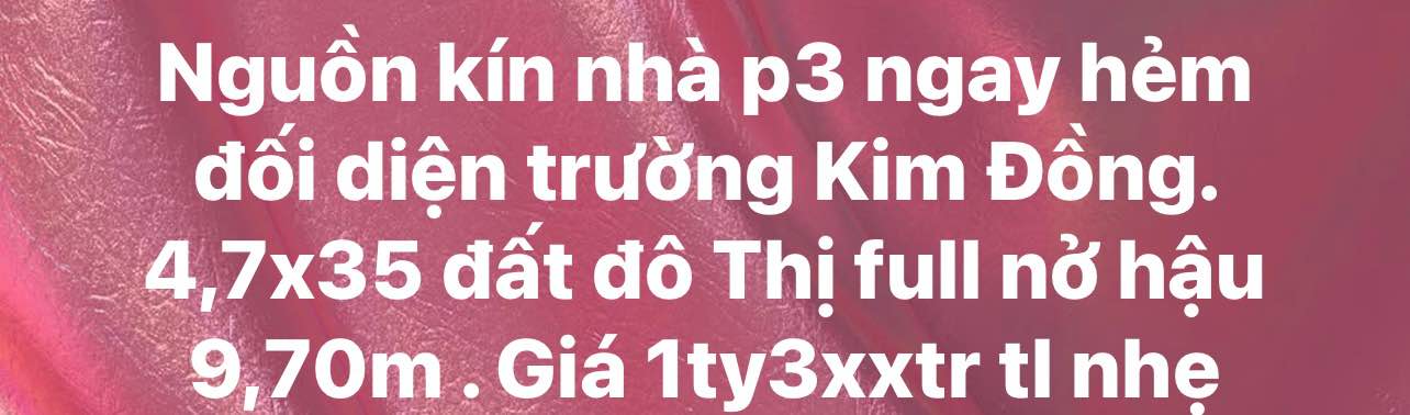 Nhà riêng Phường 3 TP Tây Ninh 164.5m² nở hậu 9.7m - Giá tốt hiếm có!