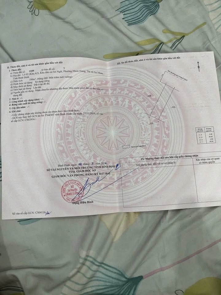 Đất nền An Nhơn 100m² giá 1.15 tỷ - Giá tốt hiếm có