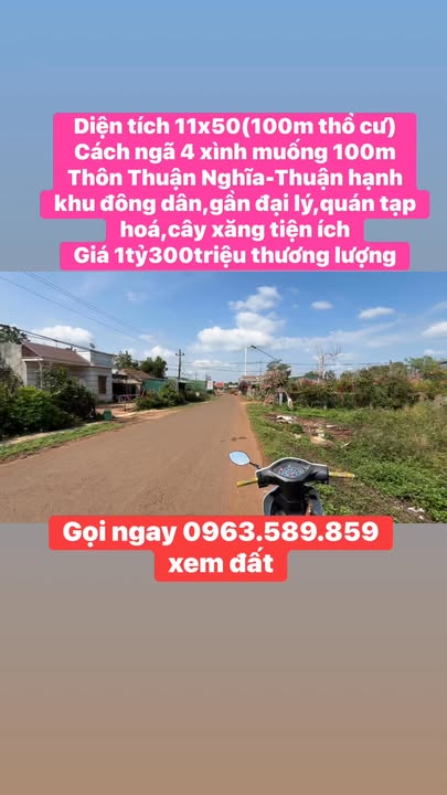 Đất nền Thôn Thuận Nghĩa, Gia Nghĩa 550m² - Tiềm năng tăng giá vượt trội!