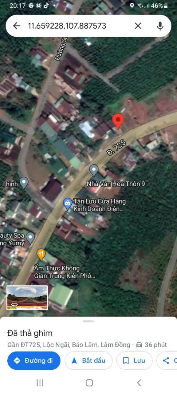 Bán Đất Mặt Tiền TL725 Bảo Lâm 280m² - Cơ Hội Vàng Kinh Doanh