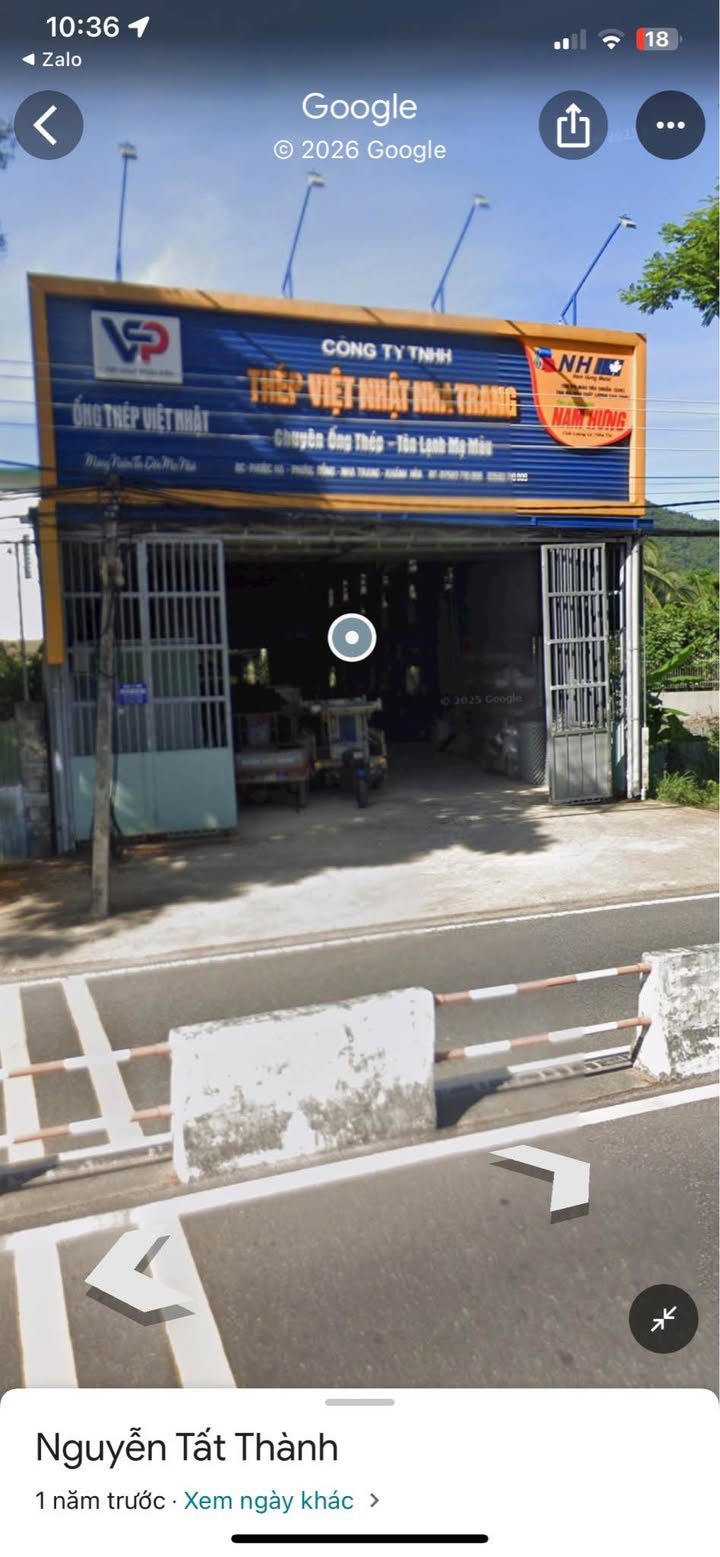 Cho thuê kho 600m² mặt tiền Nguyễn Tất Thành, Nha Trang - Giá 15 Triệu/Tháng