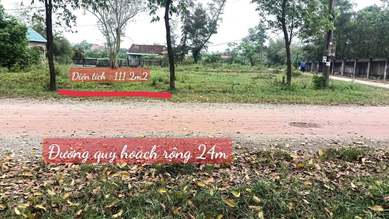 Đất Nền TDP Đông An, Huế - 111m² Sổ Hồng Sẵn Sàng