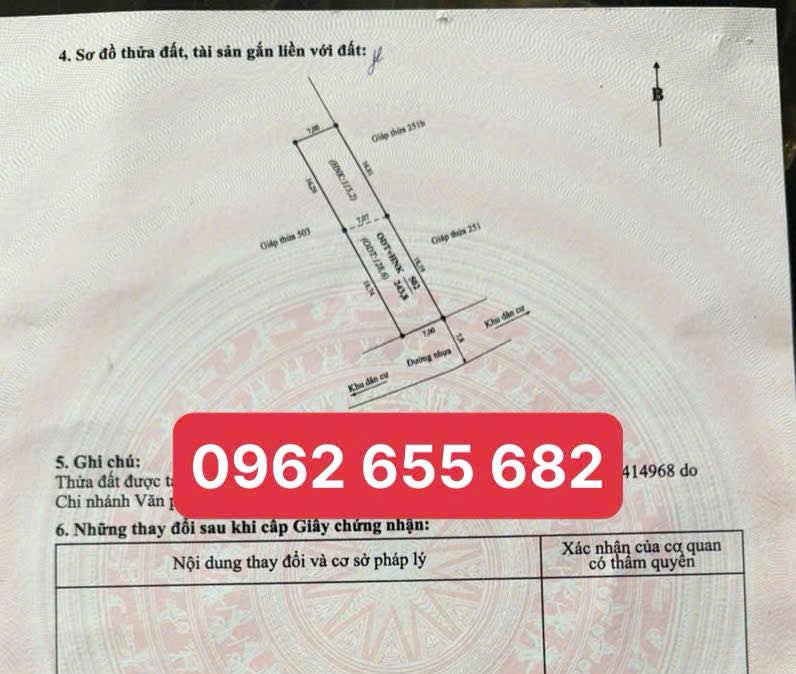 Đất nền Mộc Châu 243.8m² - Sổ đỏ sẵn sàng, vị trí đắc địa