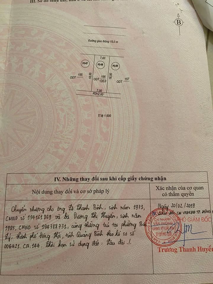 Nhà Mặt Tiền Bắc Trần Quang Khải, Đồng Hới - 126m² - Giá 5 Tỷ