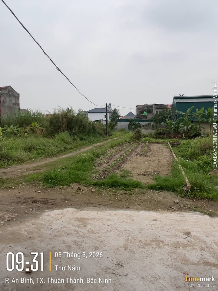 Đất nền An Bình, Thuận Thành 85m² - Đường to ô tô, 2 mặt tiền!