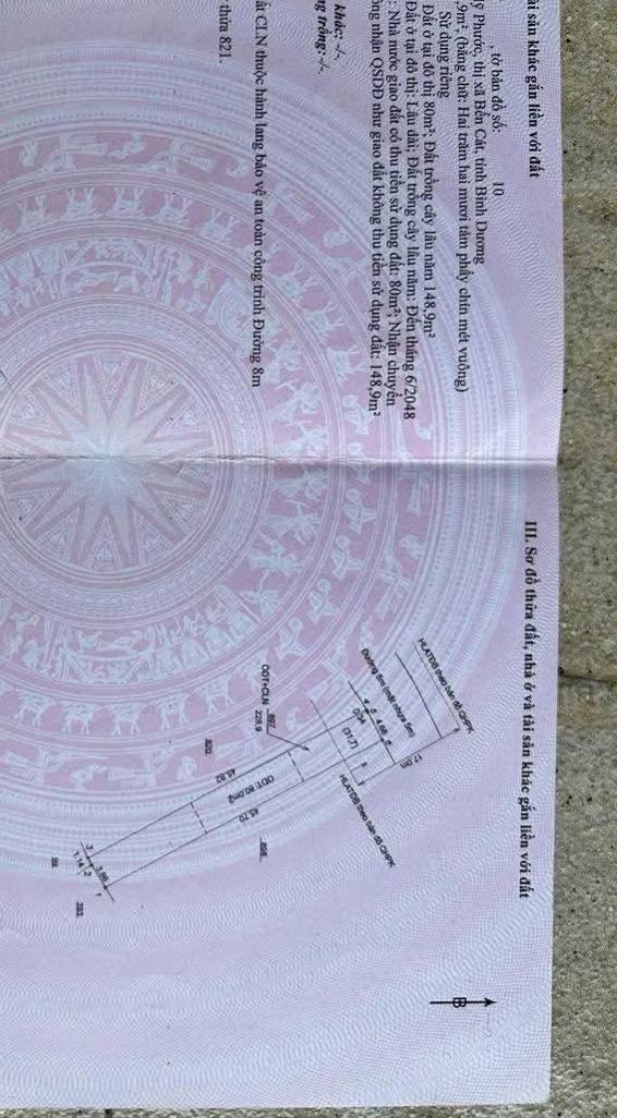 Đất nền Mỹ Phước Bến Cát 225m² - Đường to ô tô, Sổ đỏ chính chủ!