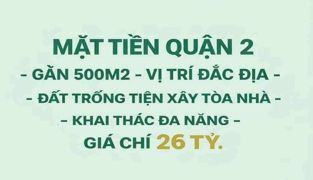 Lô đất Thạnh Mỹ Lợi TP Thủ Đức 466m² - Tiềm năng tăng giá vượt trội!
