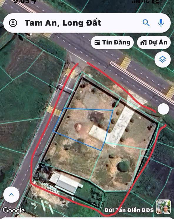 Đất Vườn Tam An Long Điền 10800m² - Góc 2 Mặt Tiền Đường Nhựa, Tiềm Năng Đầu Tư