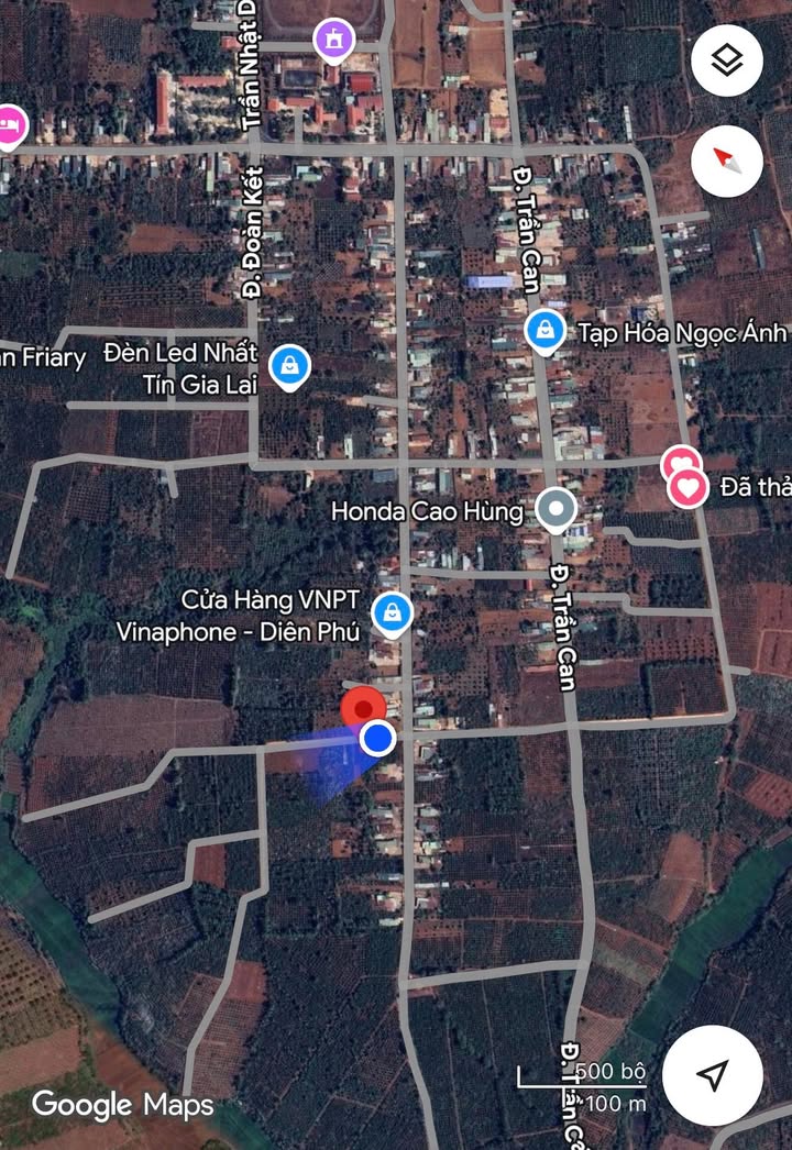 Bán Đất Vườn Pleiku 450m² Hẻm Trần Can - Sẵn Sàng Phân Lô