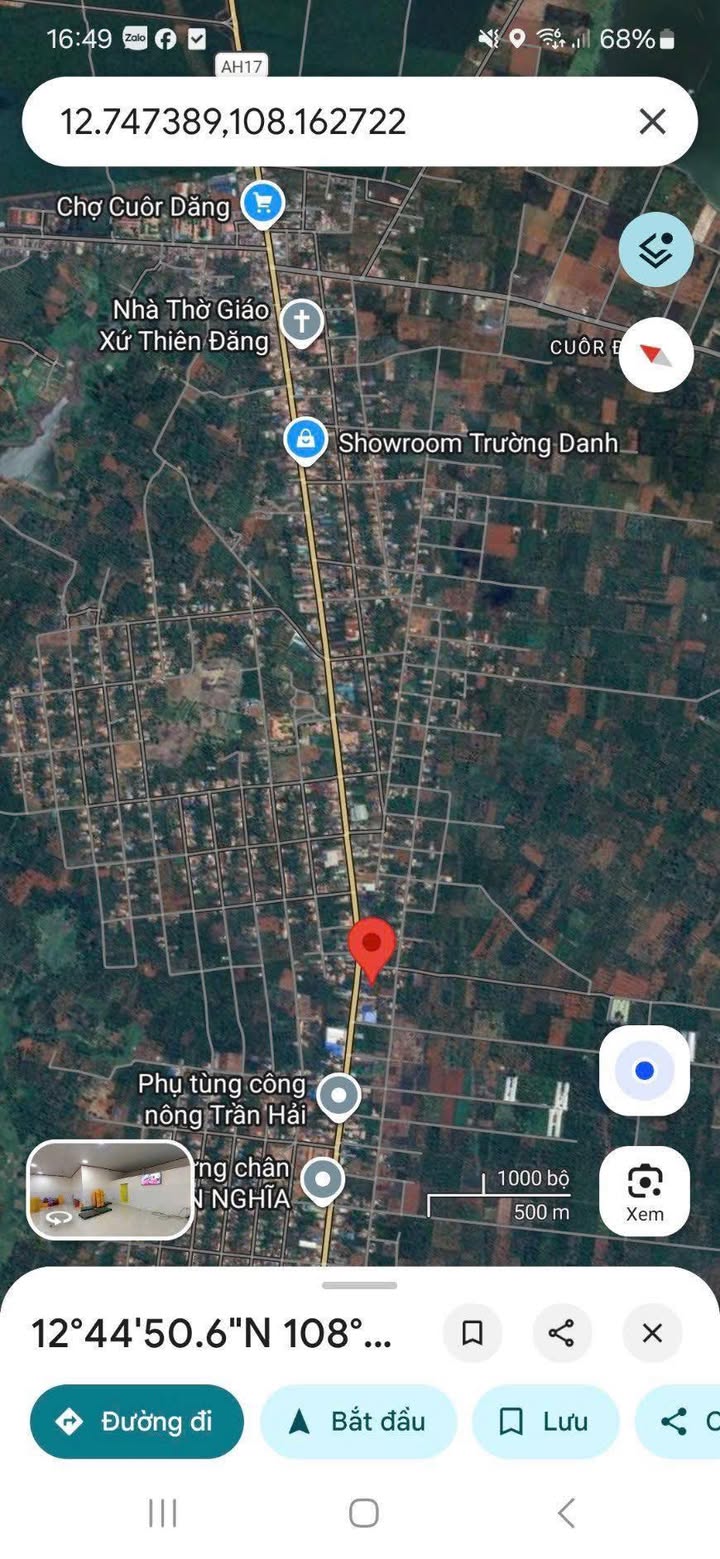 Đất nền Cuor Đăng 500m² giá 6.5 tỷ - Sổ đỏ chính chủ!