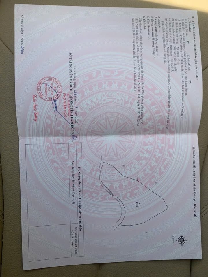 Đất Vườn Lộc Thanh, Bảo Lộc 4528m² - Sẵn Sàng Đầu Tư Sinh Lời