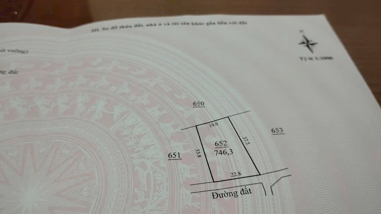 Đất nền Di Linh 748m² giá 700 triệu - Sổ đỏ chính chủ!