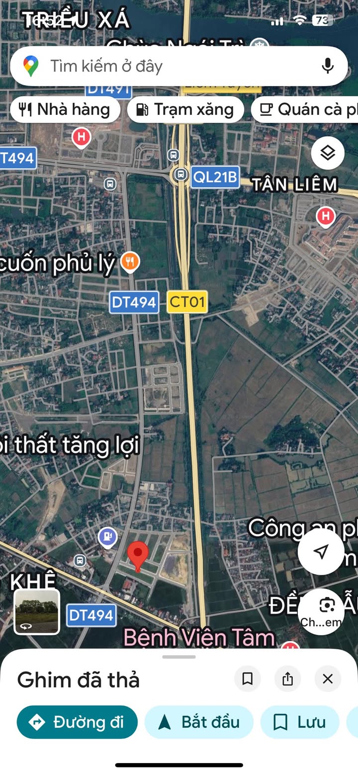 Bán Đất Phủ Lý 85m² Hướng Bắc - Gần Bệnh Viện Việt Đức, Giá 3 Tỷ